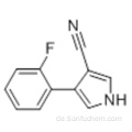 1H-Pyrrol-3-carbonitril, 4- (2-fluorphenyl) - CAS 103418-03-7